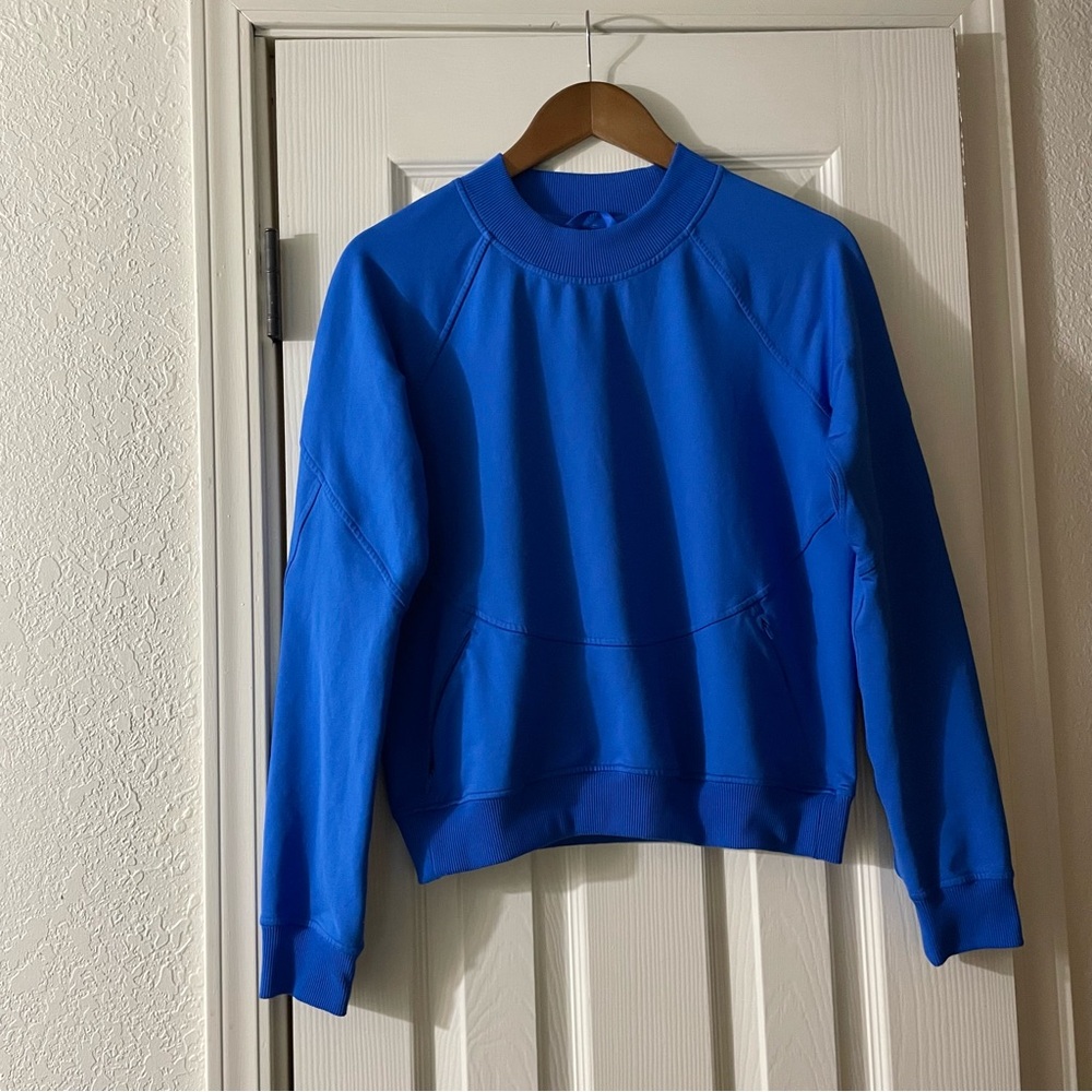 LULULEMON ATHLETICA | City Sweat Crew Pullover Wild Blueberry Women’s Size 4